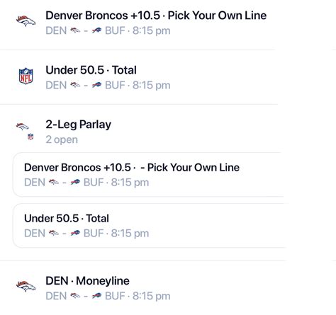 Monday Night Football Predictions: Broncos vs. Bills Over/Under, .